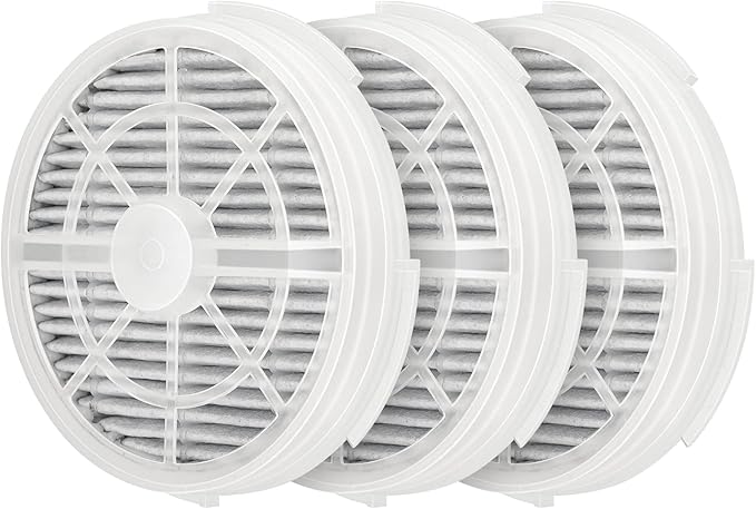 GL2103 Replacement Filter for RIGOGLIOSO GL2103, JINPUS GL-2103, LTLKY 900S Air Purifier, 2-in-1 HEPA Filters and Activated Carbon Filters (3-Pack)