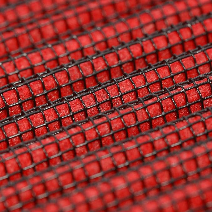 DNA Motoring AFPN-018-RD Clean Air Washable Drop In Panel Air Filter Enhance Engine Performance Power & Acceleration Improve [Compatible with 99-17 Chevy Suburban Silverado]