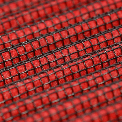 DNA Motoring AFPN-018-RD Clean Air Washable Drop In Panel Air Filter Enhance Engine Performance Power & Acceleration Improve [Compatible with 99-17 Chevy Suburban Silverado]