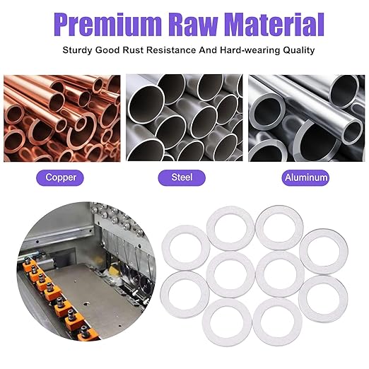 140PCS Oil Drain Plug Gasket Assortment Oil Crush Washers Seals Kit for Toyota Honda Subaru VW Audi Mercedes Benz (MIX-140)