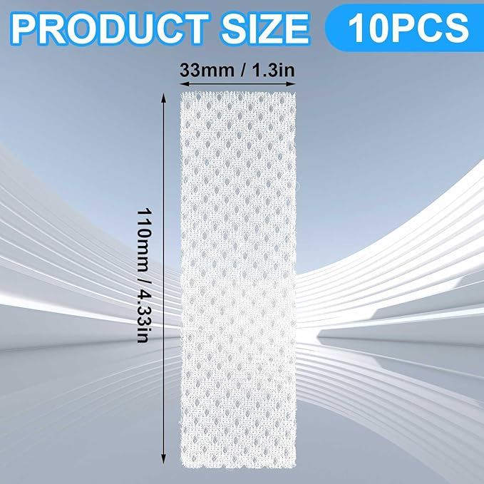 Maxcheck 10 Pcs Biological Filter Screens Bio-Screen Pad Filter Pad for Aquarium Filtration System(Compatible with C3)