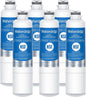 Waterdrop DA29-00020B Refrigerator Water Filter, Replacement for Samsung HAF-CIN/EXP, DA29-00020A/B, DA29-00020B-1, RF263BEAESR, RF28HMEDBSR, RF263TEAESG, RF4287HARS, 6 Filters