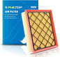 PHILTOP Engine Air Filter, Compatible with CA11480 Ford Fusion 2013-2020, Edge 2015-2024, GT 2017-2022, Lincoln MKZ 2013-2020, Nautilus 2019-2023, MKX 2016-2018, Continental 2017-2020