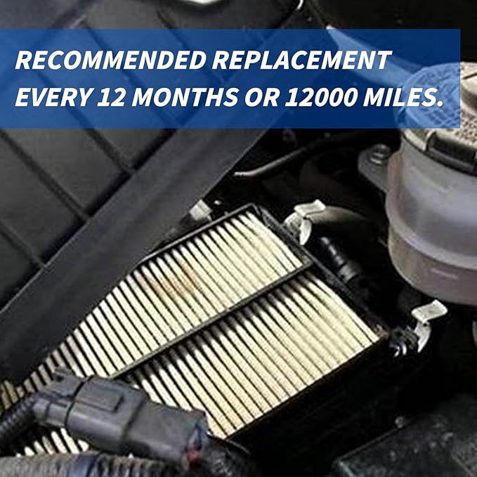 Engine & Cabin Air Filter for F-150 (2015-2023),Navigator(2018-2024),EXPEDITION (2018-2024) (V6-3.5L).Replacement for CF12150,FL3Z-19N619-A,WP10266,CAF1953P,CA10262.