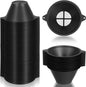70 Pcs Paint Filter 100 mm Plastic Paint Strainer with Fine Nylon Mesh Reusable Industrial Nylon Filter for Oil, Water Based Oil Paints Food Residue