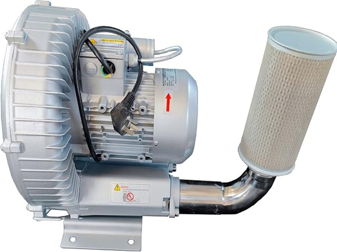 Air filter for regenerative blowers | Metal mesh | 2" Female Connection | Filter for Vacuum Pumps | Filtro de aire para Blowers regenerativos | Side channel filter for blower