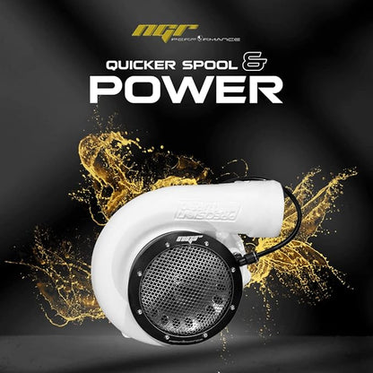 NGR Turbo Filter (Drag Edition) | Universal 4 inch & 3.5 inch Turbo Screen Protector | Cold Air Intake Turbo Screen for Engine Performance & Protection | Black