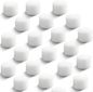 Boao 48 Pieces Nebulizer Filters Replacement Air Filter Sponge for Compressor System Accessories, Round White Sponge Air Filter Replacement, Cool Mist Device