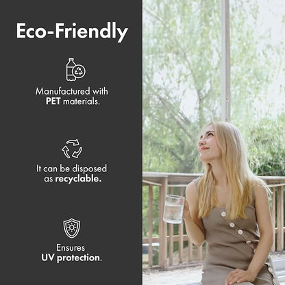 51in X 190in Window Screen Mesh, Replacement, Water-Resistant, Pet Resistant, Fine Dust & Pollen Proof, 30Mesh, Durable New Material, DIY Tools Included