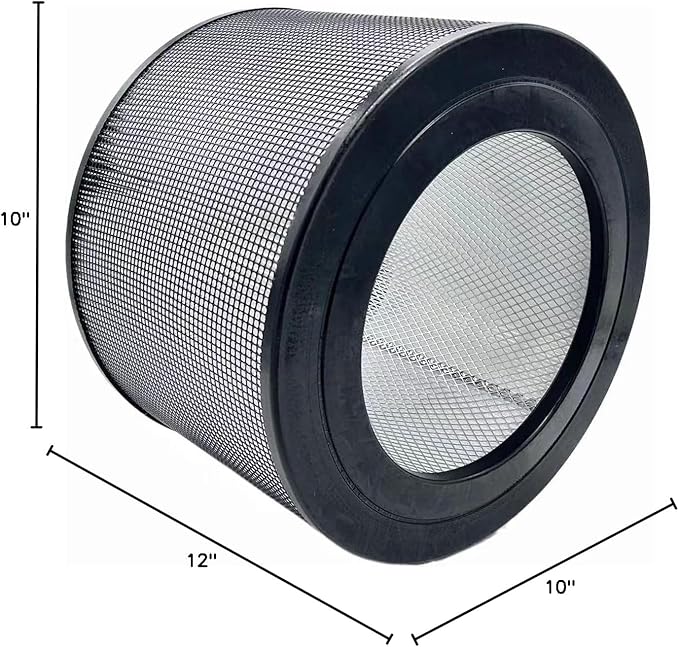 22500 Replacement H13 Hepa Filter Compatible for Honeywell 17400 10000 (EV-1) 12500 (EV-25) 12520 12525 12526 121528 17440 Air Purifier, (1 HPEA + 2 Carbon Pre-Filter)