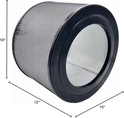 22500 Replacement H13 Hepa Filter Compatible for Honeywell 17400 10000 (EV-1) 12500 (EV-25) 12520 12525 12526 121528 17440 Air Purifier, (1 HPEA + 2 Carbon Pre-Filter)