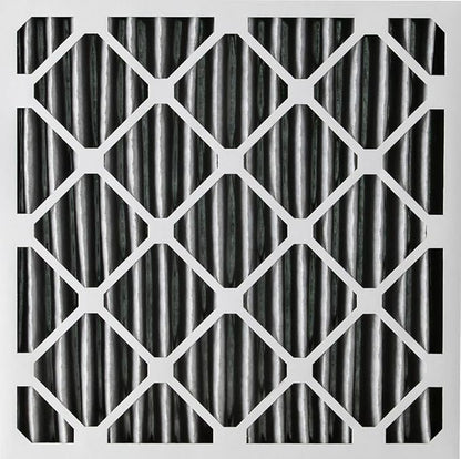 Nordic Pure 20x20x4 (Actual Size: 19 1/2 x 19 1/2 x 3 5/8) Pleated Air Filter MERV 12 Plus Carbon 6 Pack