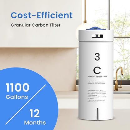 Glacier Fresh C Filter Replacement Filter Replacement for GFU03 Reverse Osmosis System