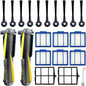 Accessories Kit for Shark IQ RV1001AE, Shark AV911S EZ, AV1010AE RV1000 RV1001 AV970 AV993 AV1002AE UR1000SR UR1005AE Robot Vacuum Cleaner,2 Main Brush,6 Filters,10 Side Brushes,2 Pre Filter