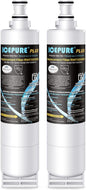 ICEPURE PLUS NSF53&42 Refrigerator Water Filter Replacement for Whirlpool 4396508 4396510, Everydrop EDR5RXD1, Filter 5, 4392857, WF285 PNL240V 4396918 9010 WF-NL300 WF-L500 RWF0500A RWF0500AH 2PACK