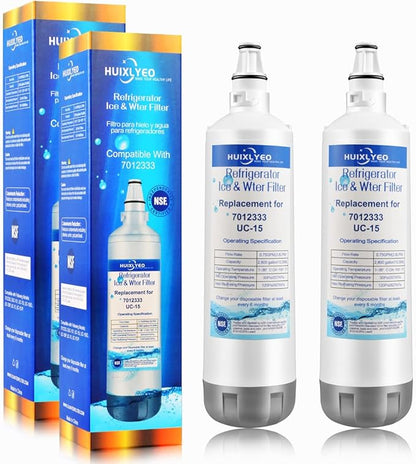 7012333 UC-15 Ice Maker Water Filter, Compatible With Sub 7012333 Water Filter, UC-15 Ice Maker Water Filter Replacement, Manitowoc K00374 (2 Pack)