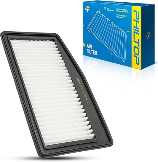 PHILTOP Engine Air Filter, CA11469 Compatible with Chevrolet Spark 2013 2014 2015, Rigid Panel, Engine Protection