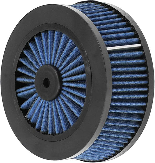 HDBUBALUS Motorcycle Air Filter Inner Element Fit for Harley Sportster Dyna Softail Touring 1 Pcs (Blue)