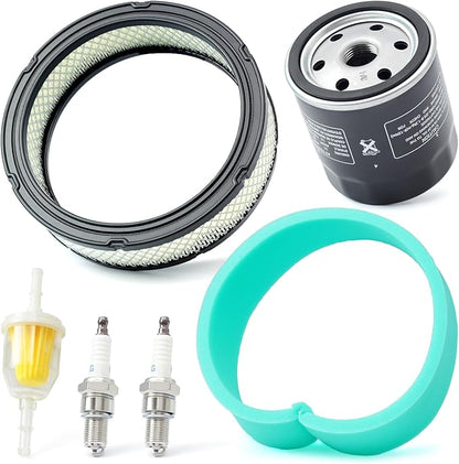AM106953 Engine Maintenance Filter Kit Replacement for John Deere 316 318 420 Tractors for Onan B43 P216 P220 16-20 HP, Replace 140-2628 140-1228 AM116304 AM101207 140-1496