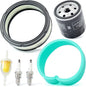 AM106953 Engine Maintenance Filter Kit Replacement for John Deere 316 318 420 Tractors for Onan B43 P216 P220 16-20 HP, Replace 140-2628 140-1228 AM116304 AM101207 140-1496