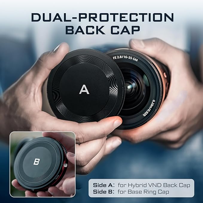 Freewell 82mm V2 Magnetic Hybrid VND/CPL 3-7 Stops Filter - Premium Quality Adjustable VND and CPL Filter Futureproof