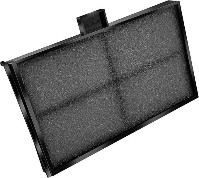 Projector Air Filter ELPAF54 for Epson CB-2142W CB-970 CB-980W CB-990U CB-2042 CB-2142W CB-992F CB-982W CB-972 CB-FH52 TW5600 - Dust-Proof, Improved Cooling - Black