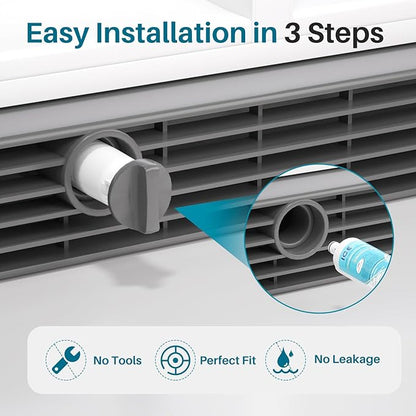 ICEPURE Alkaline 4396508 Refrigerator Water Filter Replacement for EDR5RXD1, EveryDrop Filter 5, Whirlpool 4396510, 4392857, 4396547, 9085, NL300, LC400V, PNL240V, WF-NLC240V WF285, Enhances PH, 3Pack