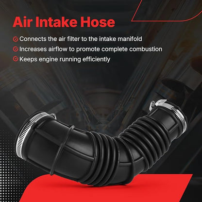 13308302 Air Cleaner Intake Hose Tube with Clamps for 2011-2012 Cruze Base 1.8L, 2011-2016 Chevy Cruze LS, 2011-2015 Cruze LT