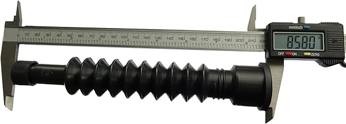 Aftermarket New Improved Wedco Gas Fuel Spout with Screen to Keep Dirt & Debris Out of Your Expensive Equipment. Black, Durable & Flexible with Gasket & Nozzle Tip Cap.