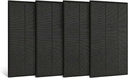 Nispira Activated Carbon Pre Filter Compatible with Sharp KC-850U Air Purifier FZ-C100DFU. 4 Packs