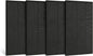 Nispira Activated Carbon Pre Filter Compatible with Sharp KC-850U Air Purifier FZ-C100DFU. 4 Packs
