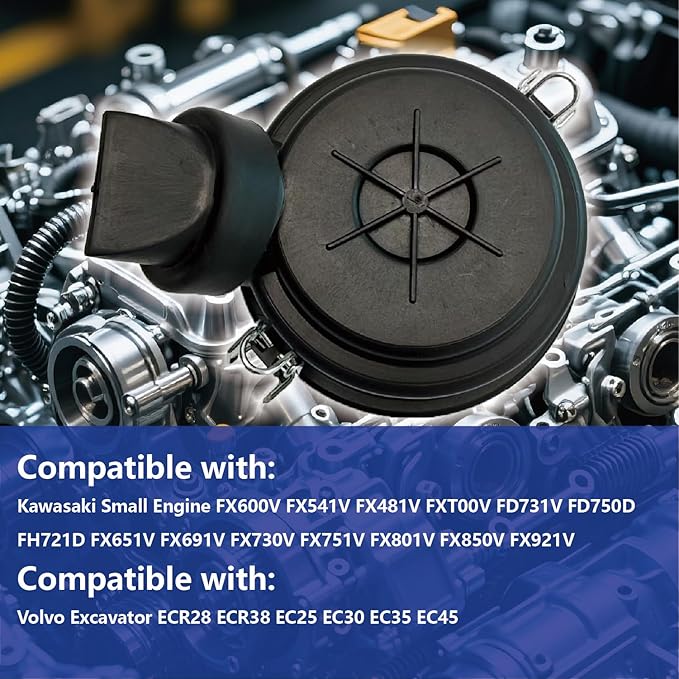 11011-7058 Air Filter Cover Cap Fit for Kawasaki FX481V FX541V FX600V Outer Dia 5.27", Cover Dia 4.65"
