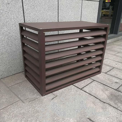Multifunctional Aluminum Shutter Privacy Fence, Mini Split Cover for External Units, freestanding Enclosure to Cover Garbage Or Units, Noise Reduction, Suitable for Garden, Balcony, Outdoor ( Color :