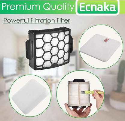 LA502 Filters Replacement for Shark LA502, LA322, LA301, LA300, LA351,LA360,LA401, LA455, LA500, LA502, LA702 Rotator Lift-Away ADV DuoClean PowerFins Upright Vacuum (Not fit UV850 UV900 vacuum)