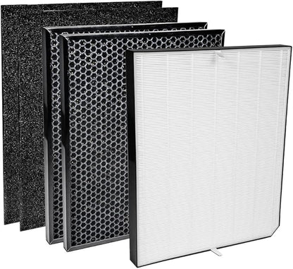 AIRDOCTOR AD3000 / AD3500 Fits Both Models Genuine Filter Replacements - One Year Combo Pack Includes: 1 UltraHEPA & 2 Carbon/Gas Trap/VOC & Pre-Filters (AD3500 / AD3000 One Year Combo Pack)