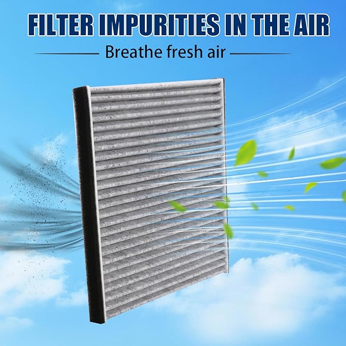 Cabin Air Filter 87139-06030-Carbon Suitable for Subaru Toyota Premium subaru outback accessories toyota 4runner subaru outback cabin air filter
