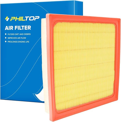 PHILTOP Engine Air Filter CA12377 Replacement for Toyota Avalon 2019-2022, Camry 2018-2022, Highlander 2020-2022, Toyota RV 2019-2022, Lexus ES350 2019-2022, Flexible Panel