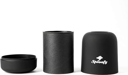 Sploofy PRO II - Personal Smoke Air filter - With Replaceable Cartridge - Trap Smoke and Odor - up to 500 uses (Black)