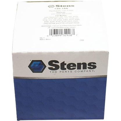 Stens Hydraulic Oil Filter 120-166 Compatible with/Replacement For John Deere 425, 445, 455, 647, 647A, 727A, 777, 797 ZTrak, X465, X475, X485, X495, X700, X740, X749, Z425, Z445, Z465 EZTrak