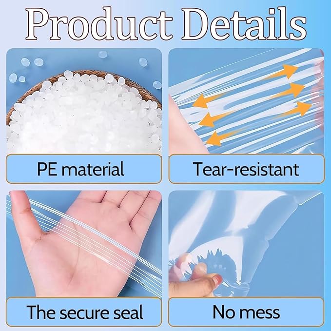 GrateGleam - 10 Pack Oven Rack Cleaning Bags | Heavy-Duty Leak-Proof Degreaser Soaking Bags with Secure Zip Seal for Stove Grates, BBQ Grills, Toaster Ovens, Roasting Pans and Camping