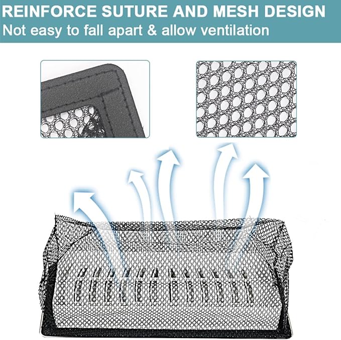 Floor Register Cover Trap, Floor Air Vent Cover Screen for Home Air Vent Filters 5-Pack Floor Vent Mesh Filters Net Trap (4 x 8 Inch)