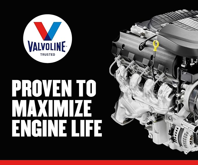 Valvoline High Mileage 150K with Maxlife Plus Technology 5W-20 Motor Oil 1 Quart