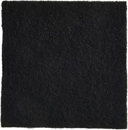 Activated Carbon for Compost Bins, Square 8x8x0.5 cm, Replaceable Compost Bin Insert for Control, Long Lasting Air Purifying Filter, Natural Carbon