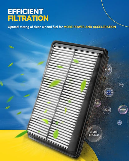 PHILTOP Engine Air Filter, CA11945 Compatible with Honda CR-V 2015-2016