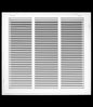 HVAC Premium 18 x 16 Duct Opening Steel Return Air Filter Grille, for 1-inch Filter, Removable Door, Flat Stamped HVAC Vent Cover Grille, Outer Dimensions 20.5 x 18.5