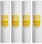 Max Water 1 Micron 20 x 4.5 Sediment Filter - Whole House BB Water Filtration System Replacement Cartridge Compatible with DGD-5005-20, AP810-2, FP25B, SDC-45-2005, 4 Pack