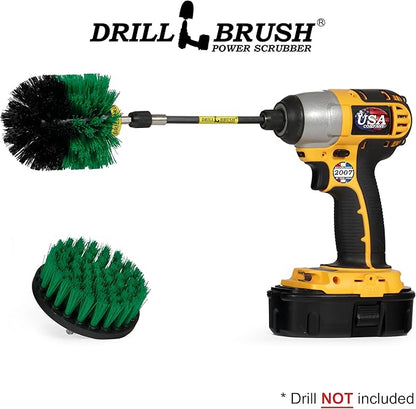 Kitchen Cleaning Supplies - Pots and Pans Cleaning Kit - Cast Iron Skillet Scrub Brushes - Deep Cleaning Kitchen Tools - Kitchen Sink Cleaning Brush - Air Fryer Scrubber Brush - Refrigerator Cleaner
