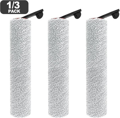 1/3pcs Floor Scrubber Roller Brush Main Brush, Compatible for MOVA, X4 Pro Wet Dry Vacuum Cleaner Home Appliance Accessories(1 Pack)