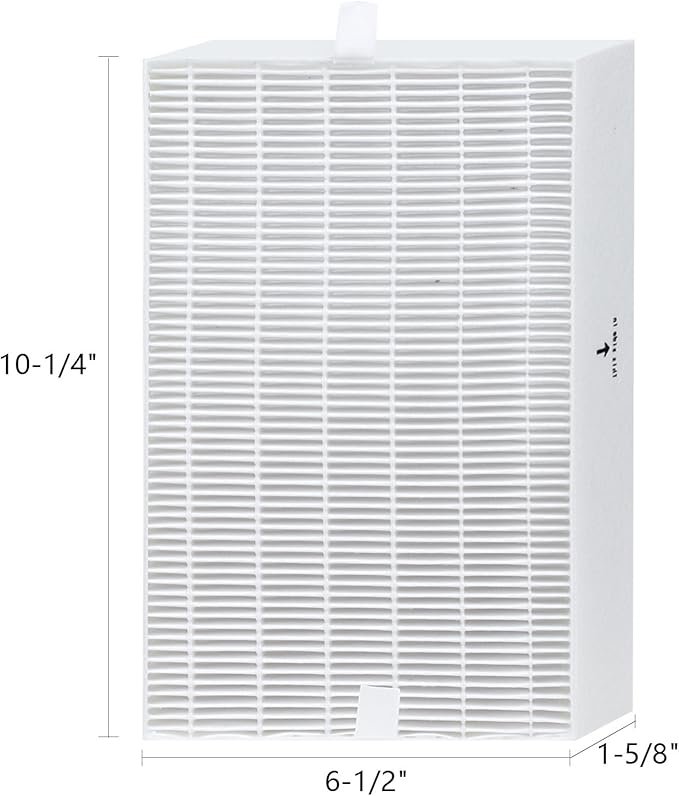 Replacement Honeywell Air Purifier Filter R, HRF-R1 for Honeywell HPA-094 HPA-100 HPA-104 HPA-105 HA-106 Air Purifier Models,Compared with Part R Filter HRF-R1 HRF-R2 HRF-R3-1 Pack