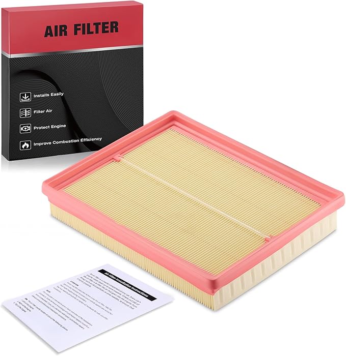 BDFHYK CA10191 Engine Air Filter Compatible with Kia 2006 2007 2008 2009 2010 Optima, 2007-2012 Rondo, 2.4L l4, 2.7L V6, Replace# AF4022, XA11089, A35671, 49175, 281132G000